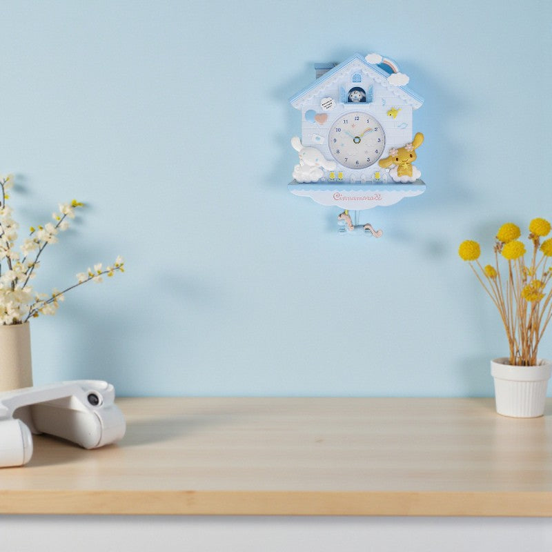 Cartoon Wanduhr mit klaren Zahlen für Kinderzimmer