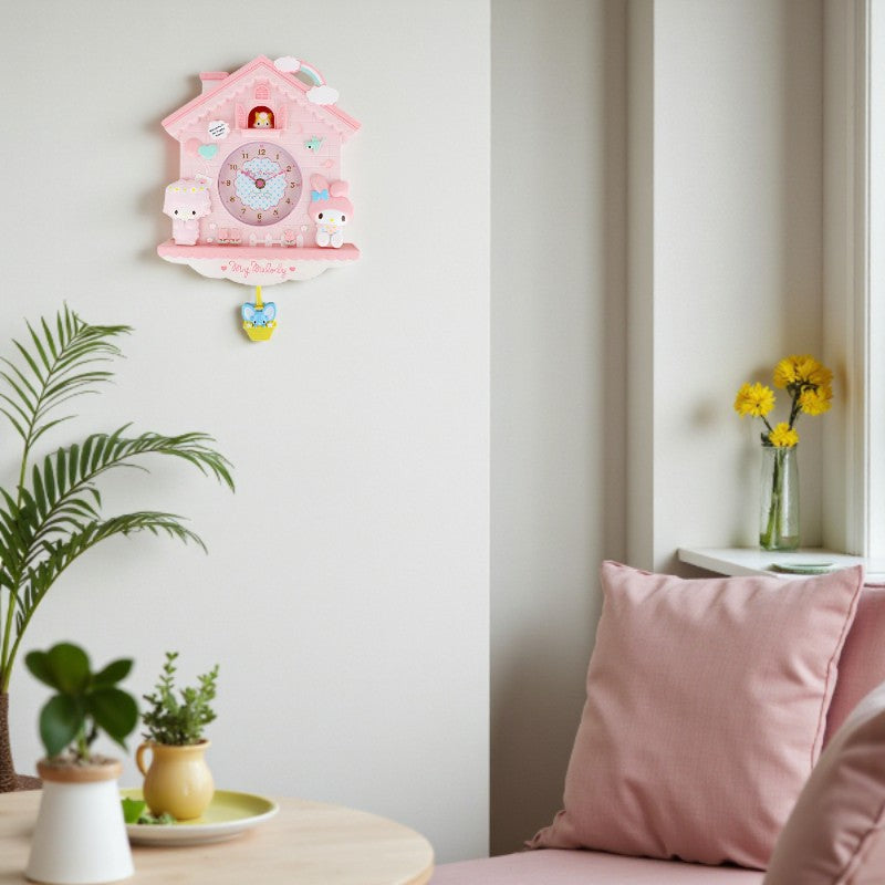 Cartoon Wanduhr mit klaren Zahlen für Kinderzimmer