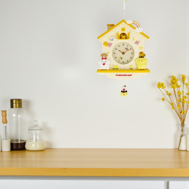 Cartoon Wanduhr mit klaren Zahlen für Kinderzimmer