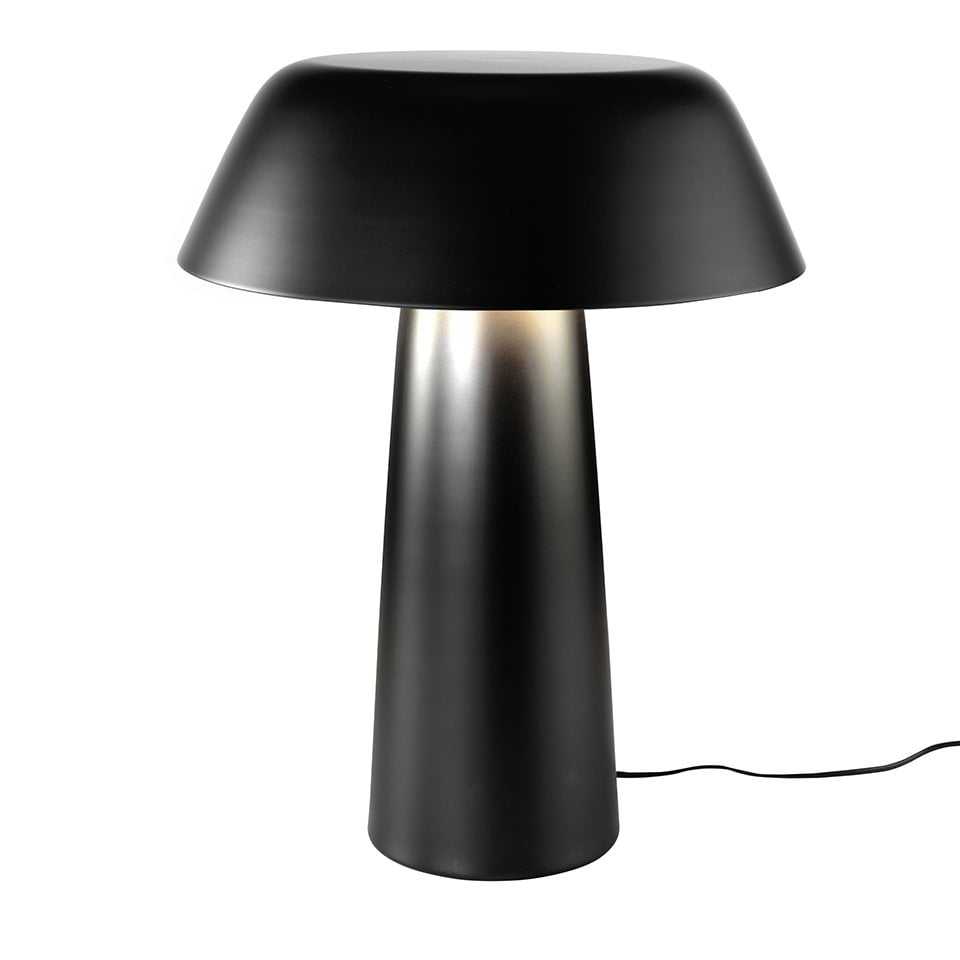 Angel - Cerda - Schwarze Schreibtischlampe aus lackiertem