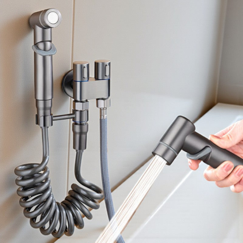 Innovativer WC-Sprühhahn für präzise und bequeme Reinigung im Badezimmer