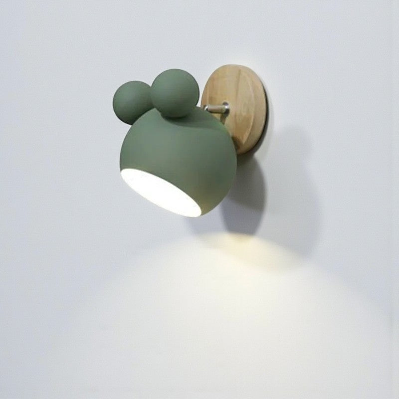 Moderne LED Wandleuchte für Kinderzimmer Sicher Stilvolle Nachtbeleuchtung für Zuhause