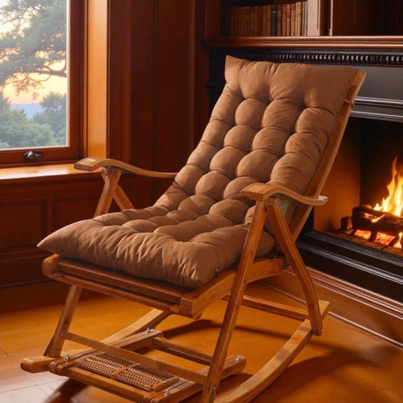 Gepolsterter Schaukelstuhl mit Kissen für Innen  und Außenbereiche