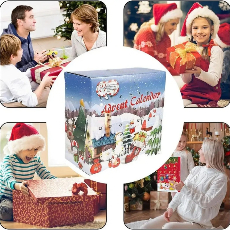 Rexingle - Dinosaurier-Adventskalender mit 24 Figuren und Spielmatte