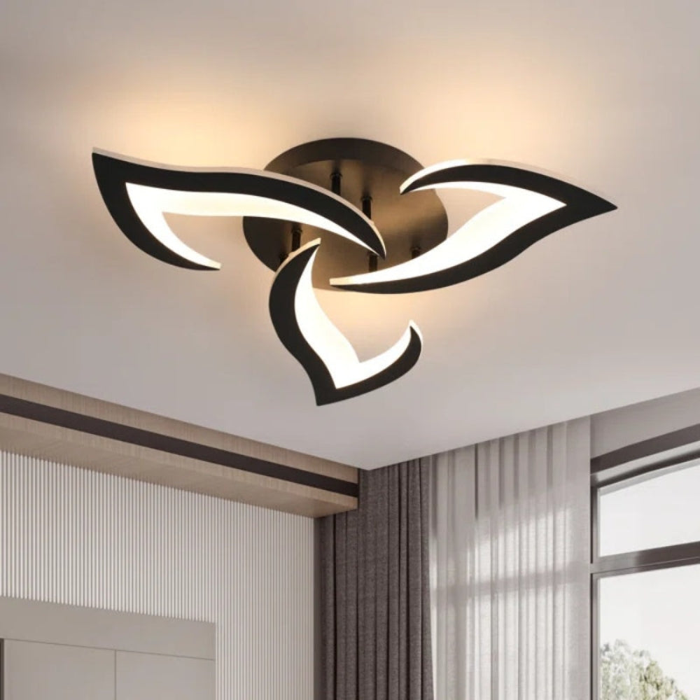 Blumenförmige - LED-Deckenleuchte für Wohnzimmer &