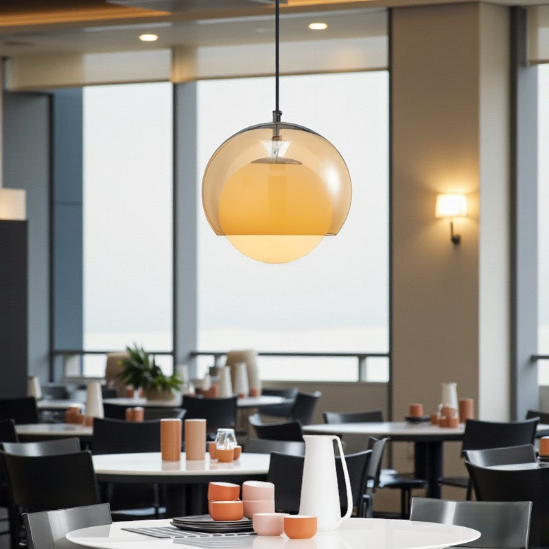 LED-Hängeleuchte mit Kugeldesign für Innenbeleuchtung