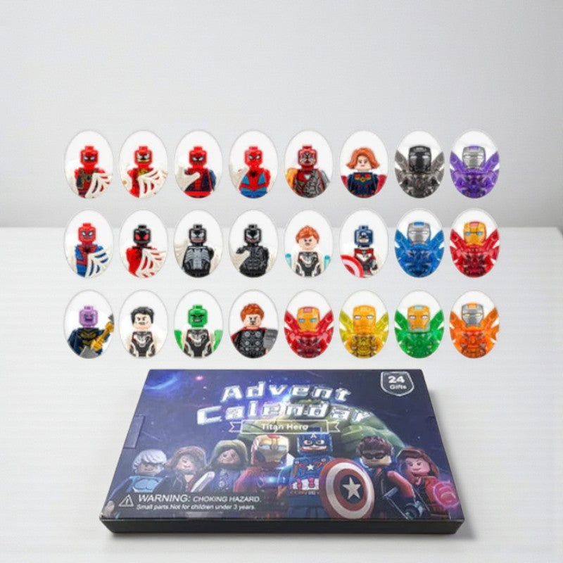 Marvel Adventskalender mit täglichen Überraschungen und Sammelfiguren für Kinder