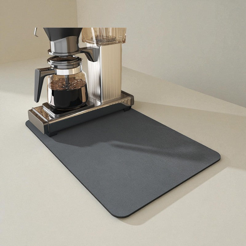 Abtropfmatte zur Küchenorganisation für ordentliche und aufgeräumte Arbeitsflächen