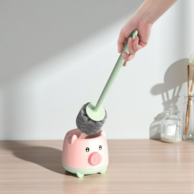Wandbürste - Schweine-Design, geeignet für die praktische