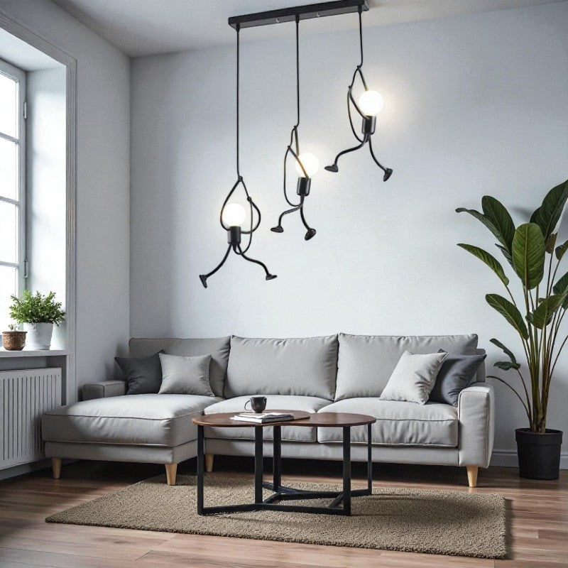 Charmante Hängeleuchte für Innenräume in Wohn Schlaf und Esszimmern