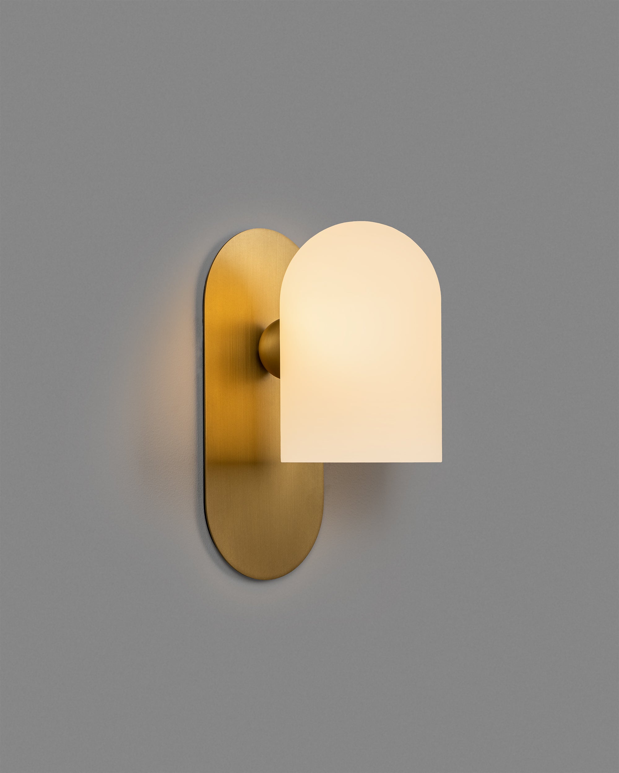 Metall/Glas - Designer-Wandleuchte, Metall/Glas