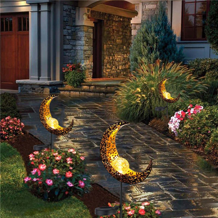 Solix - Solar Gartenleuchte Glas Kugel