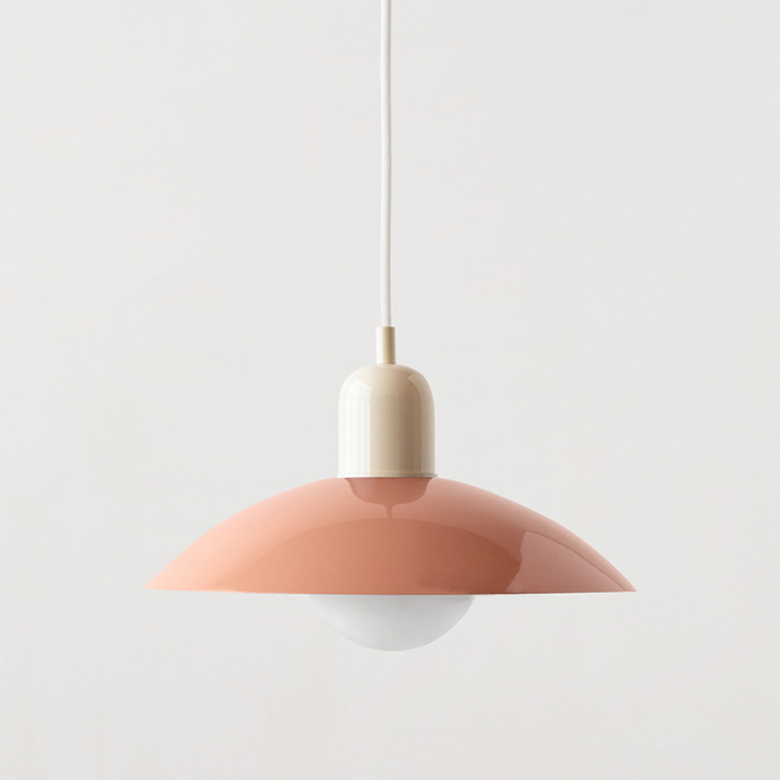 Macaron - Bauhaus Pendelleuchte, Metall & Glas