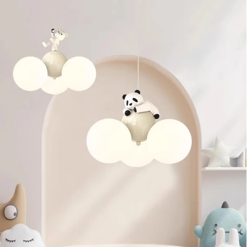 Rondea - Deckenleuchte für Kinderzimmer, Ballonbär-Design,
