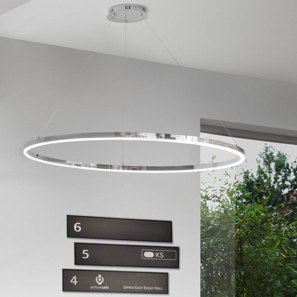 Skapetze - LED-Ring-Pendelleuchte 120 cm, dimmbar