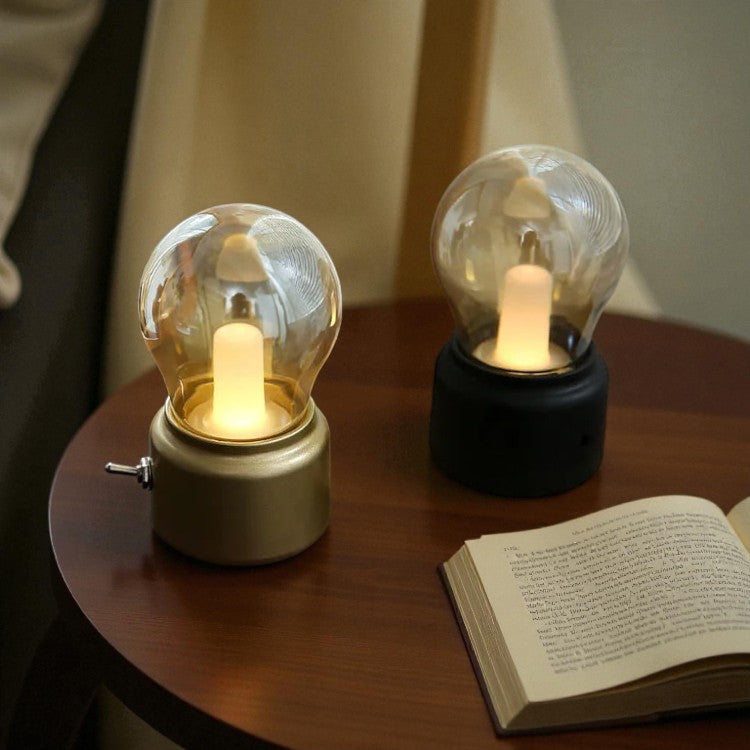 Tragbare LED-Nachtleuchte mit wiederaufladbarem Akku für die Beleuchtung zu Hause