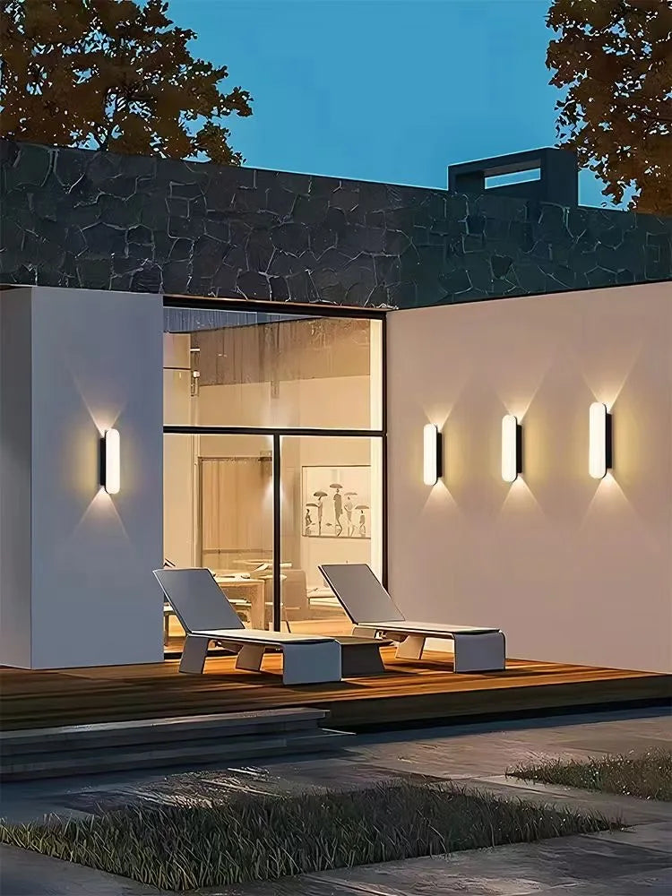 Terraza - IP65 LED-Wandleuchte 7W/10W aus Aluminium