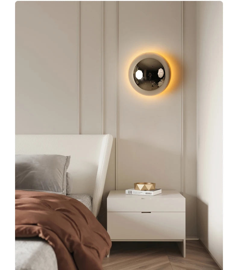 Lateralis - Bauhaus Runde Wandleuchte LED Up & Down