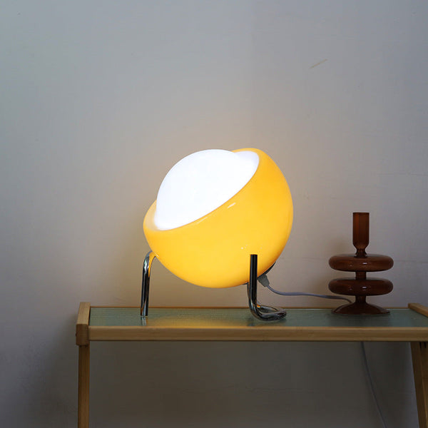 Bureia - Bauhaus-Tischleuchte aus Glas im Retro-Stil