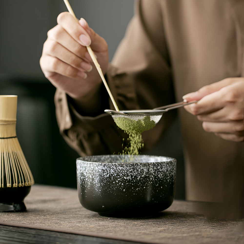 Kochio - Matcha-Set 4-tlg handgefertigte Keramik