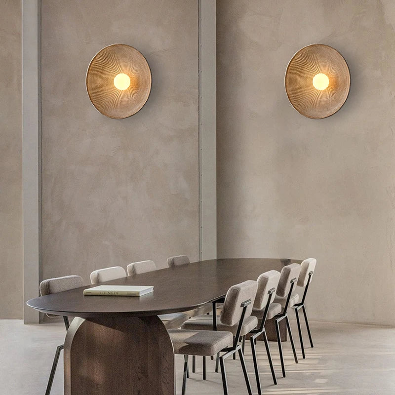 Murano - LED-Wandleuchte, spiralförmig, nach oben und unten