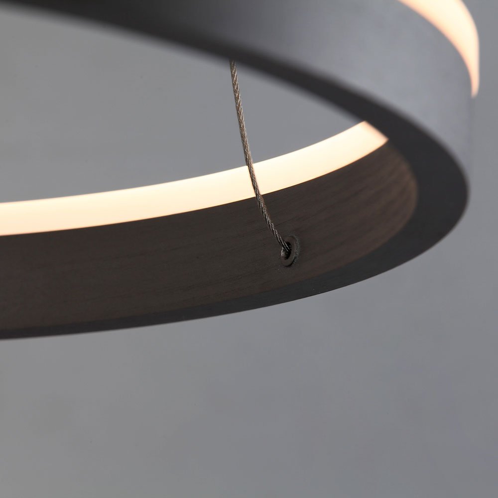 Vortex - LED-Ring-Pendelleuchte 100 cm