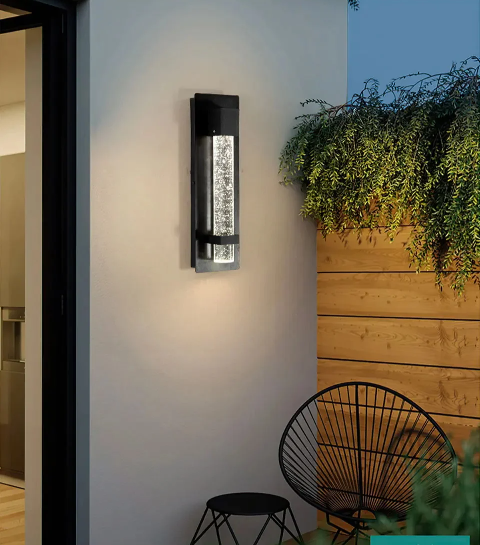 Terraza - Moderne IP65-Außenwandleuchte aus Aluminium