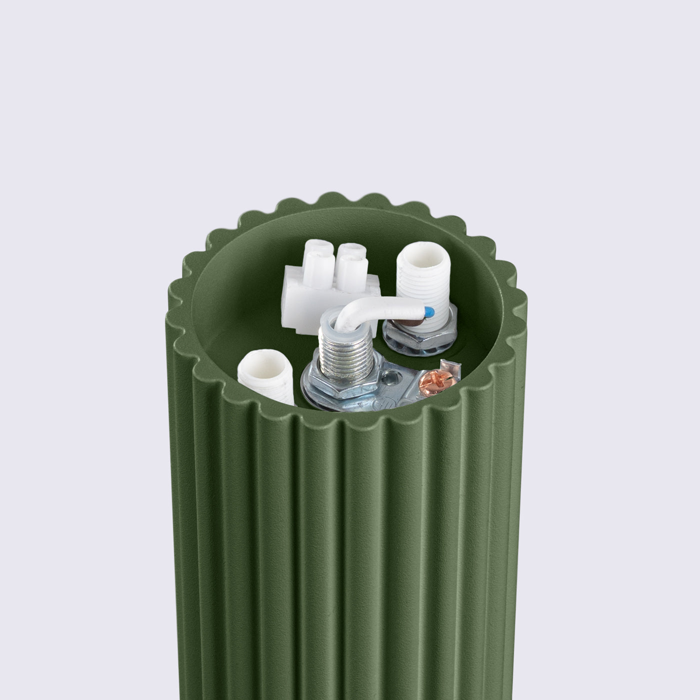 Olivgrüne - Deckenleuchte IP44
