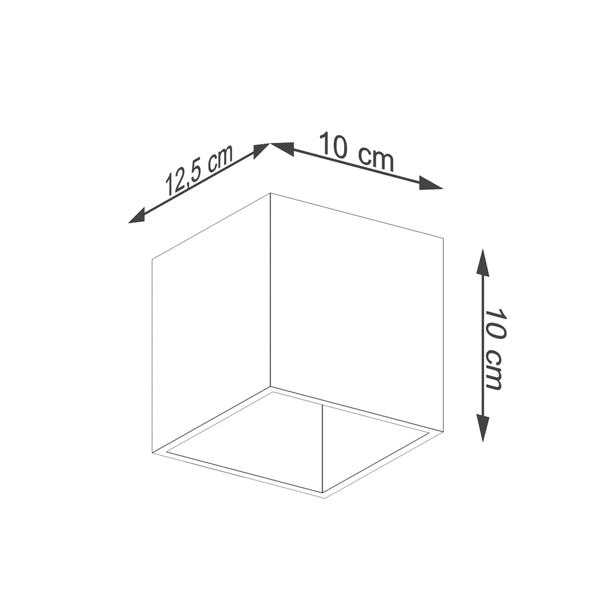 Glinto - Quad 1 Gold Wandleuchte