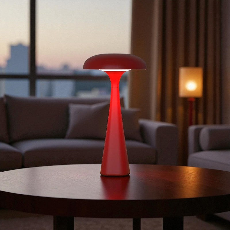 Elegante stilvolle LED-Tischleuchte mit anpassbarer Beleuchtung für moderne Wohnungen