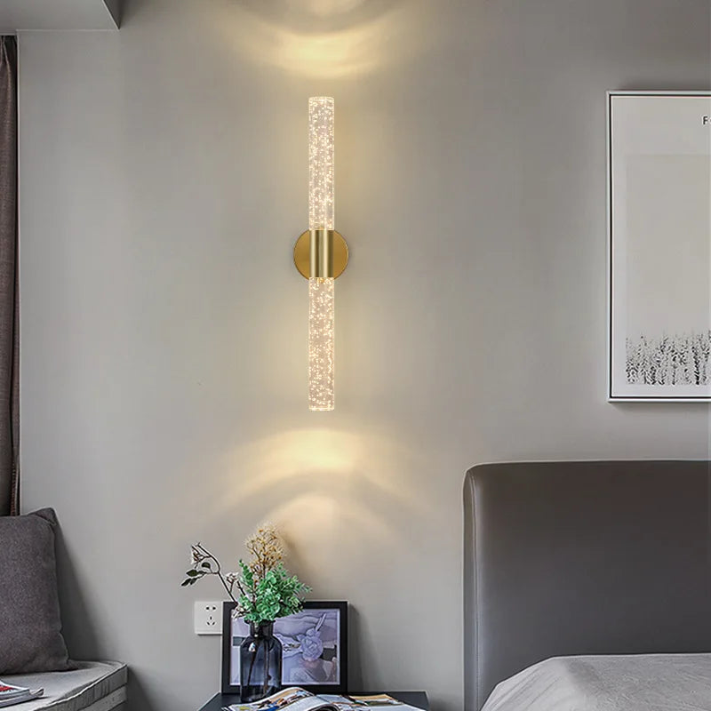 LumiGlas - Kristall-LED-Wandleuchte