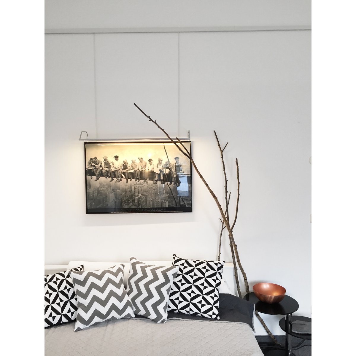 Betec - Gallery Fotoschiene 2 m mit Stromanschluss