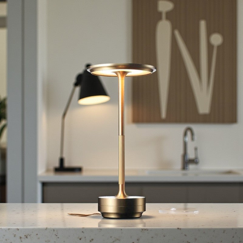 Brix - Kabellose Tischlampe mit Akku & dimmbarem Licht