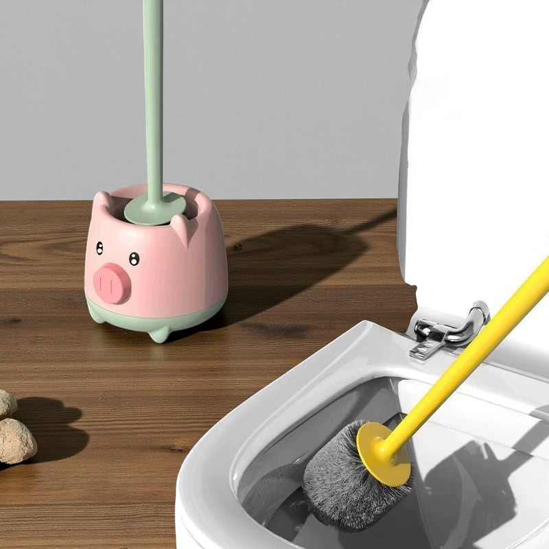 Wandbürste - Schweine-Design, geeignet für die praktische