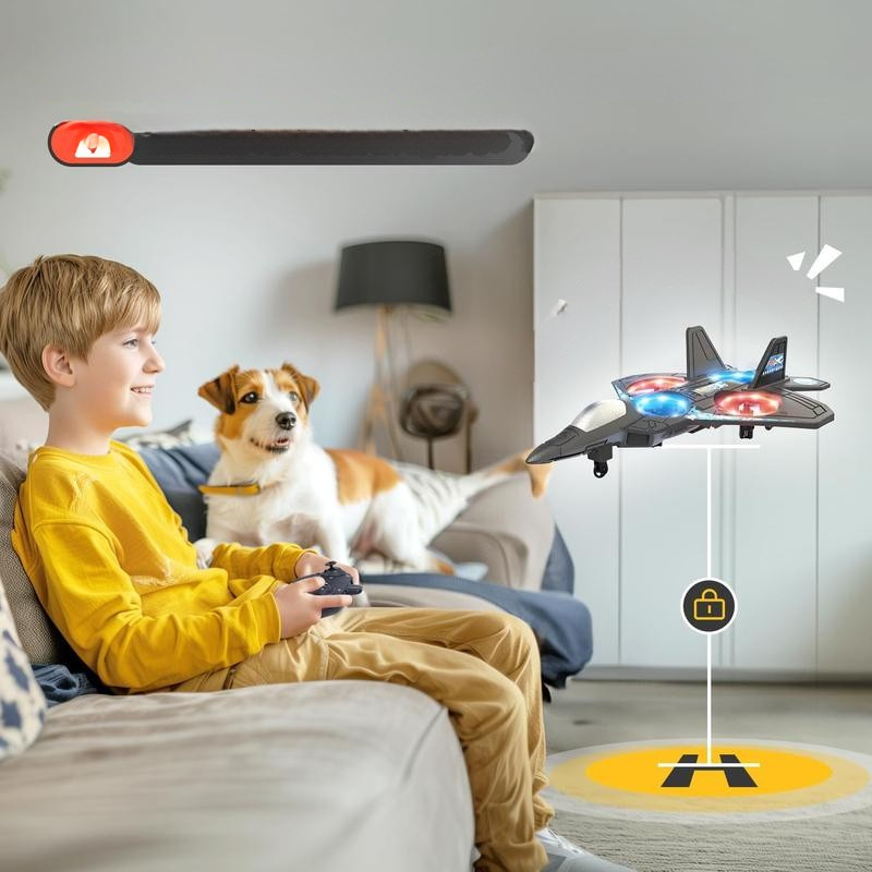 JetSpin - Ferngesteuertes Jet-Spielzeug mit 360°-Stunt-Fähigkeit