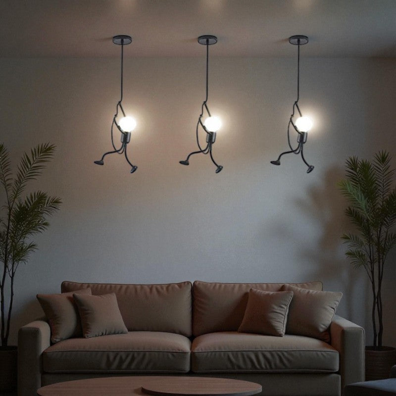 Charmante Hängeleuchte für Innenräume in Wohn Schlaf und Esszimmern