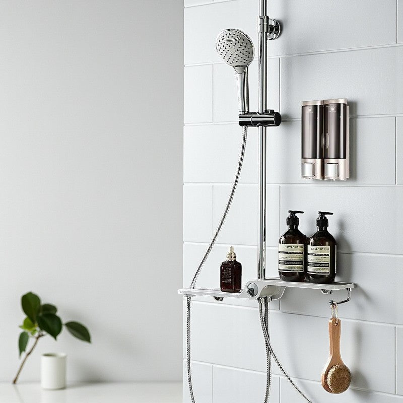 Nachfüllbarer wandmontierter Seifenspender für den Hausgebrauch mit praktischem