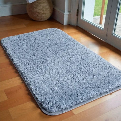 Rutschfeste - Badematte modern mit abgerundeten Ecken