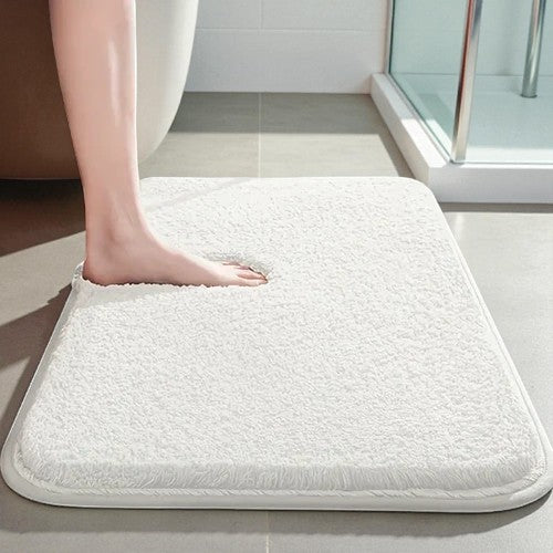 Rutschfeste Badematte mit modernem Design und abgerundeten Ecken
