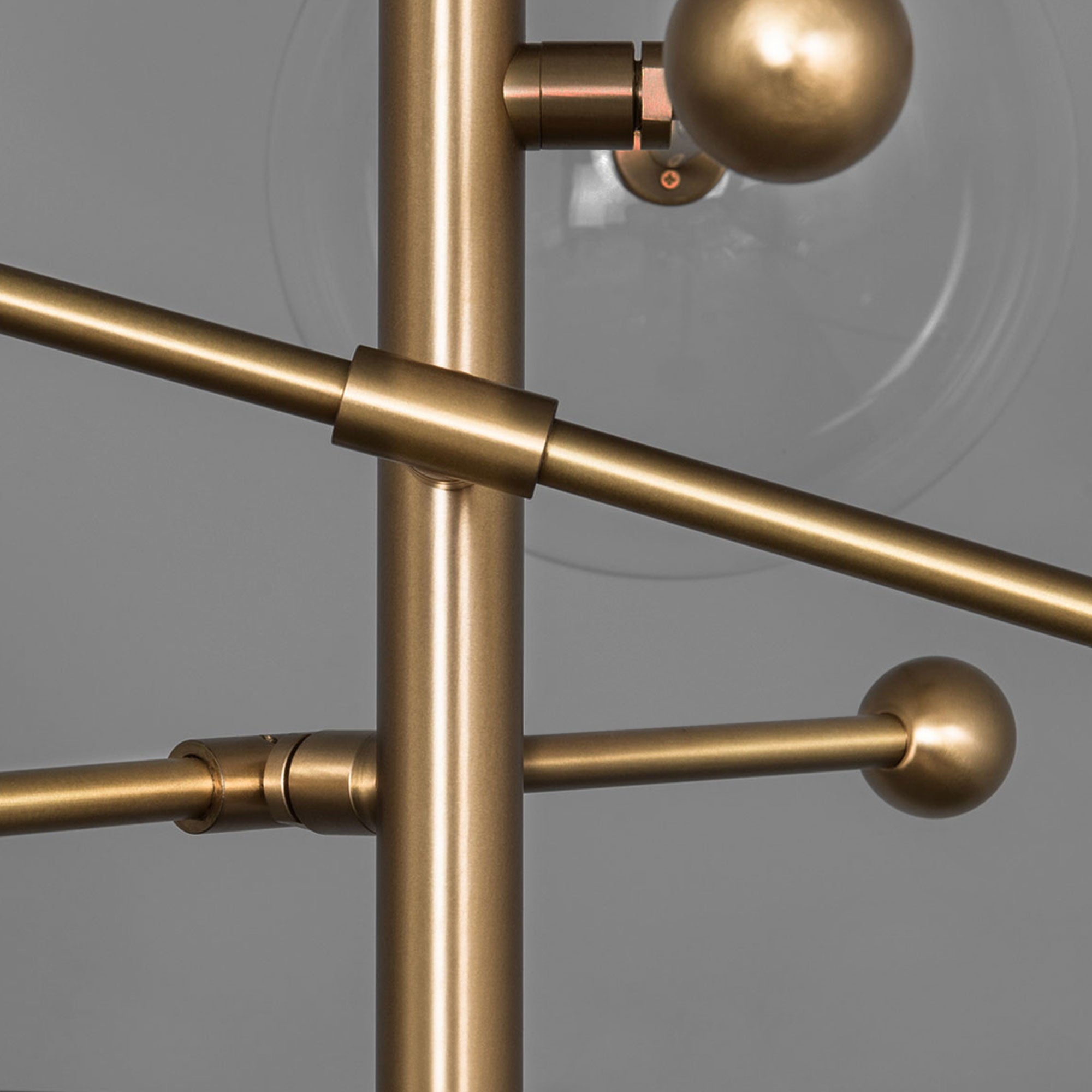 Nimbus - Kronleuchter aus Metall und Glas mit 3 Armen