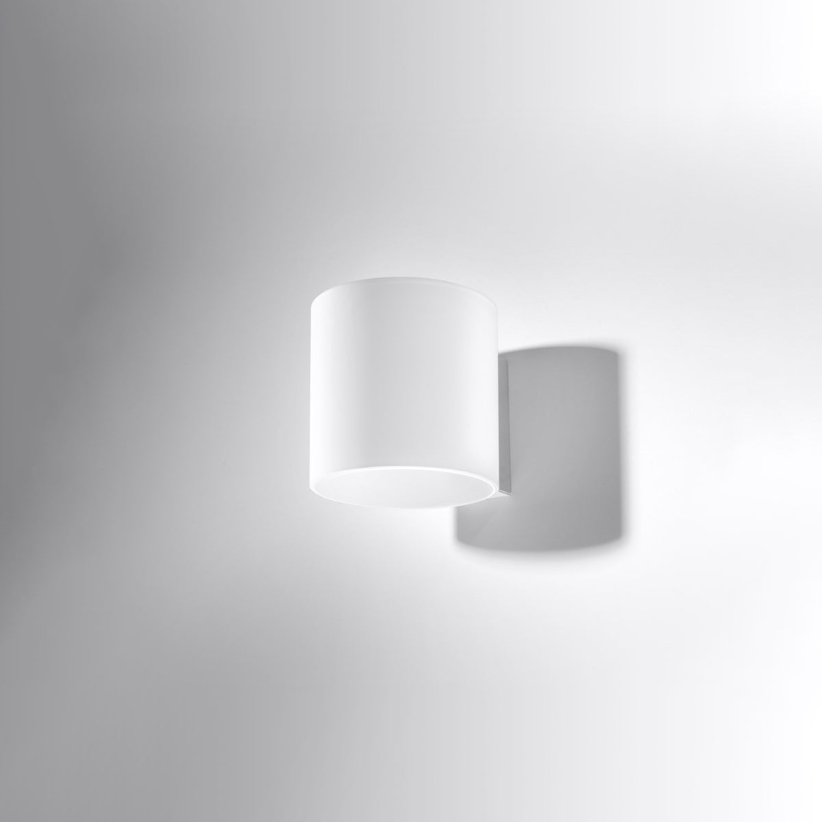 VICI - Wandleuchte aus weißem Glas