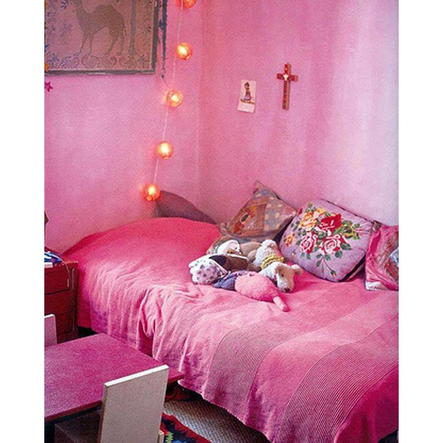 Dutch - Dilight - Vogelkäfig-Hängeleuchte in Rosa mit