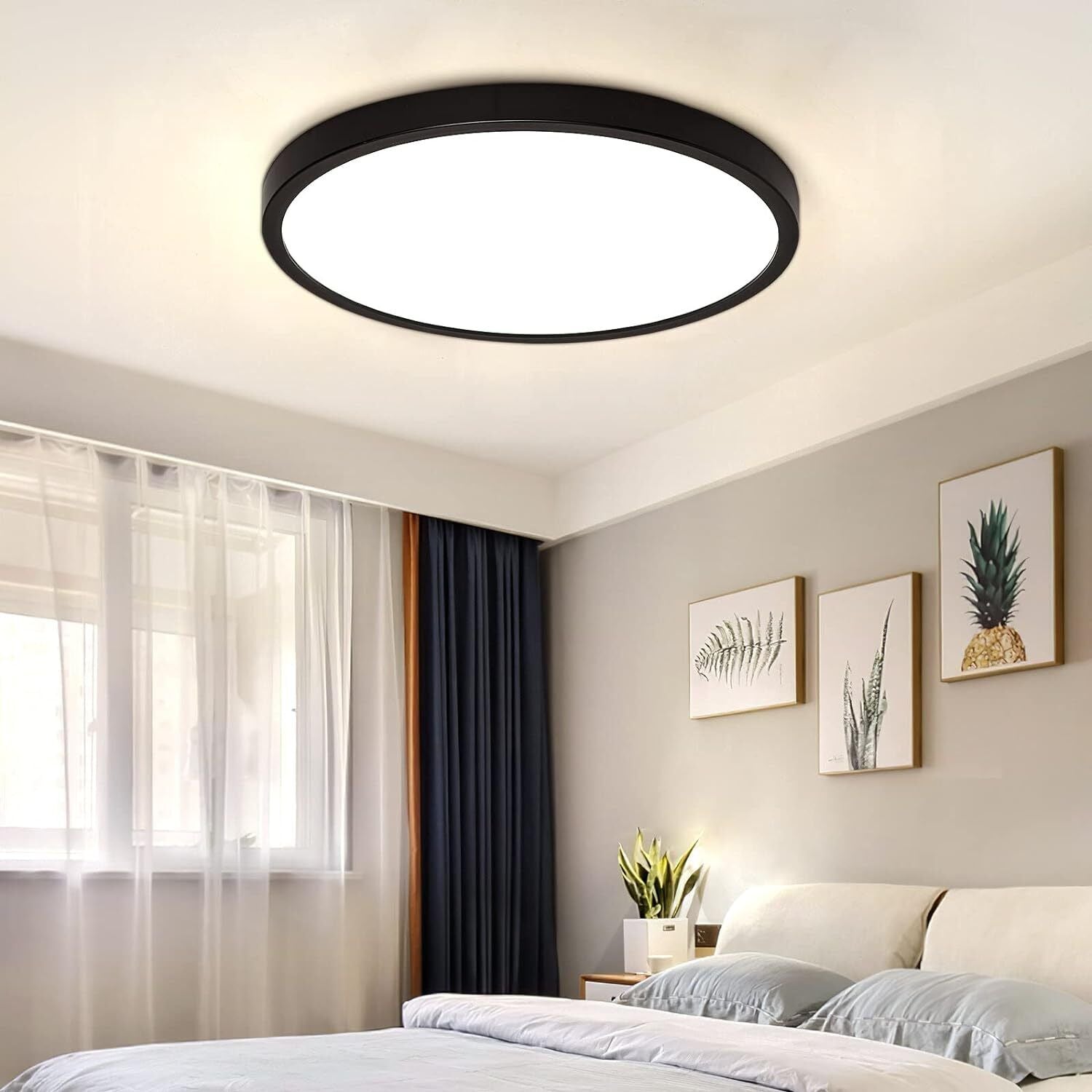 Aurela - Wasserdichte LED-Deckenleuchte IP66, ultradünn