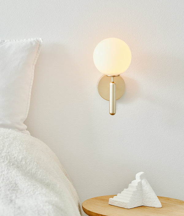 Minimalistische - Wandleuchte im skandinavischen Stil aus