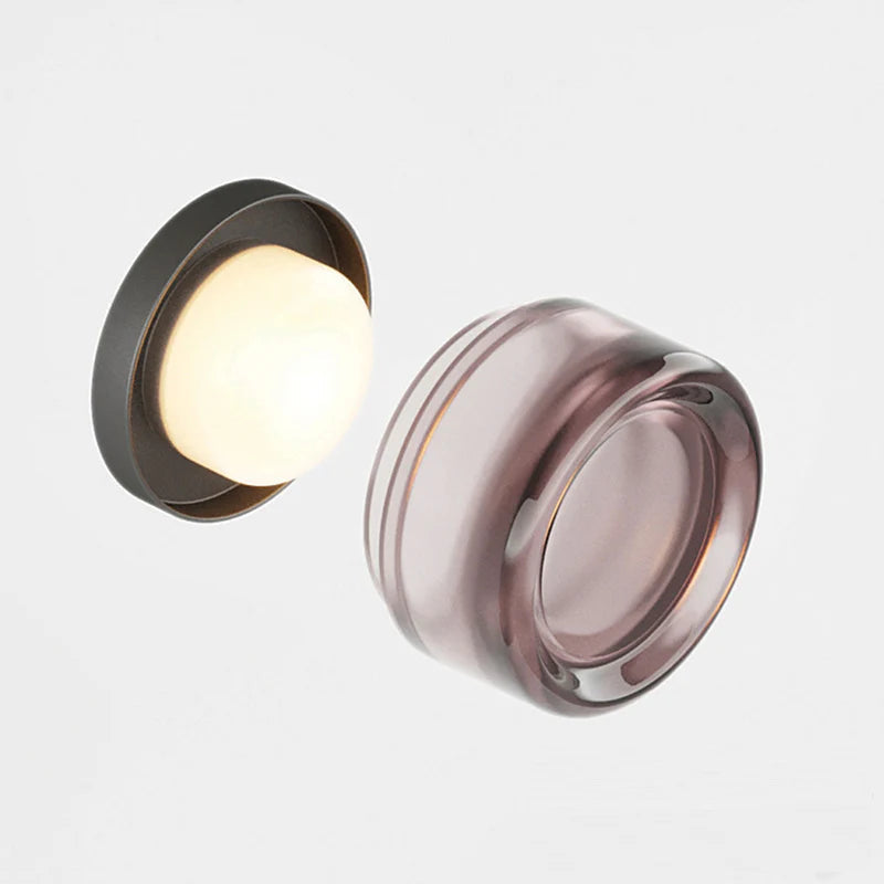 Somnia - Moderne LED Wandleuchte Aluminium & Acryl 13