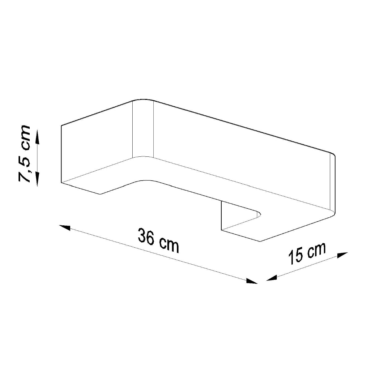MAGNET - Keramik-Wandleuchte, mattweiß
