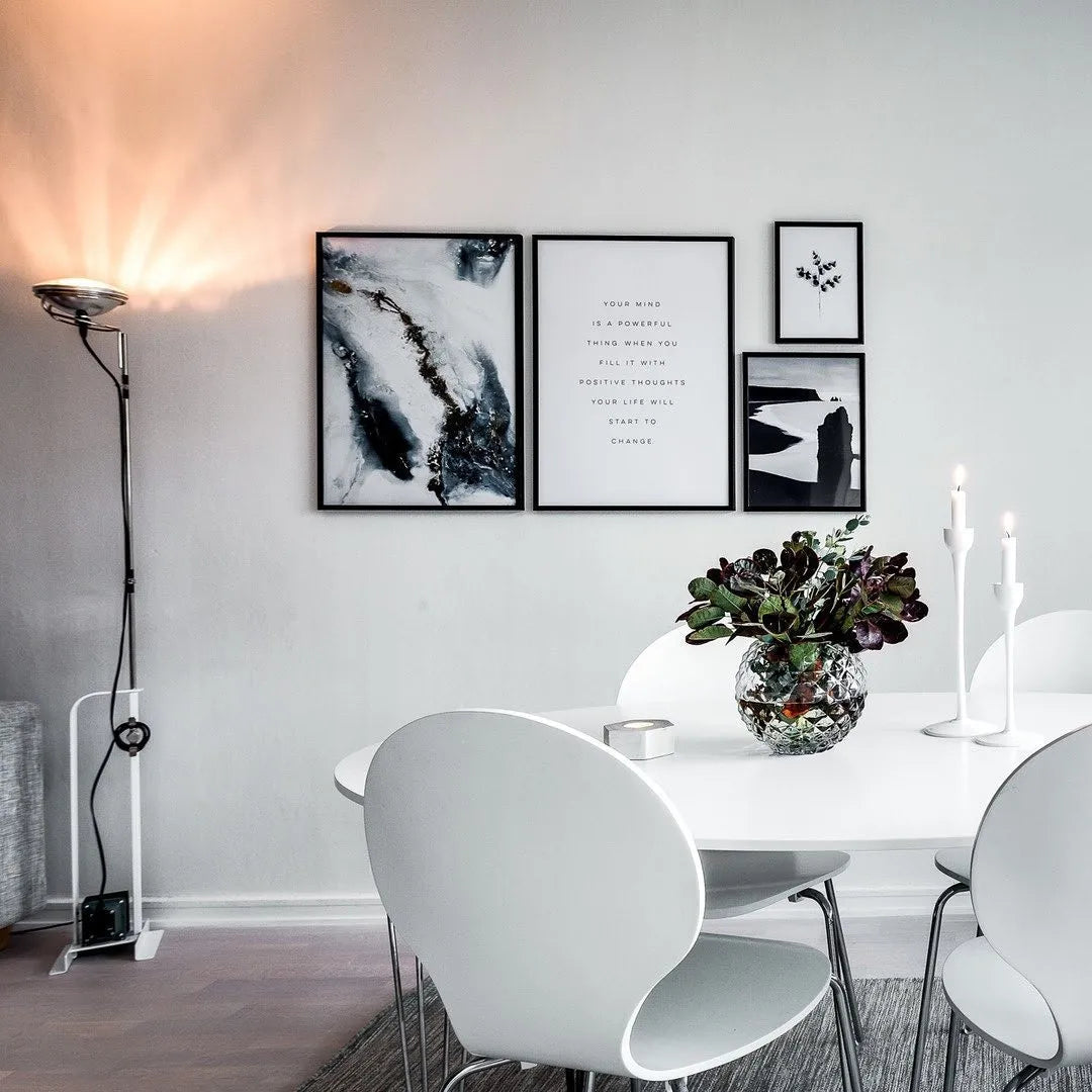 Linara - Art-Deco-Stehleuchte aus Chrom ohne Schirm
