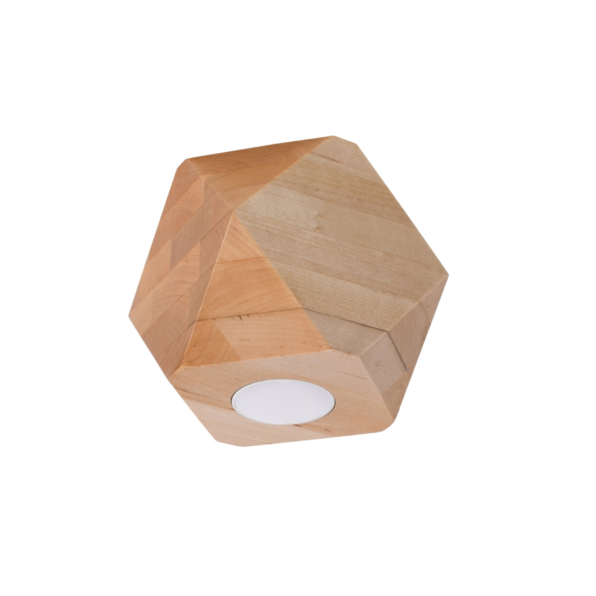 Naturholz - Deckenleuchte Naturholz 12 cm