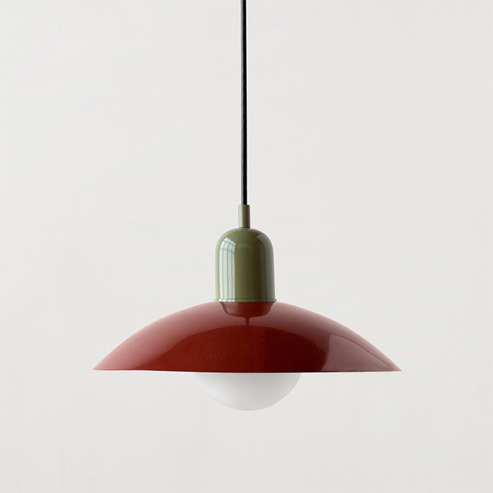 Macaron - Bauhaus Pendelleuchte, Metall & Glas