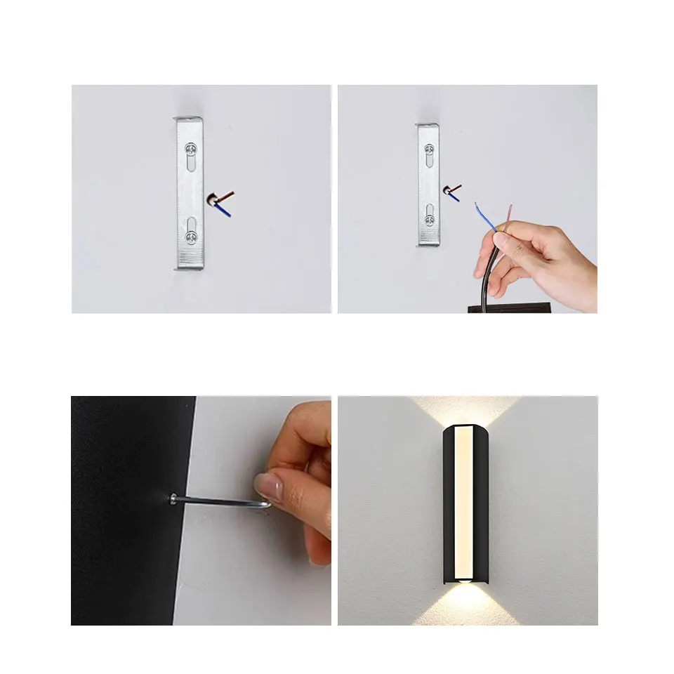 Rustica - LED-Wandleuchte 10 W, Schutzart IP66